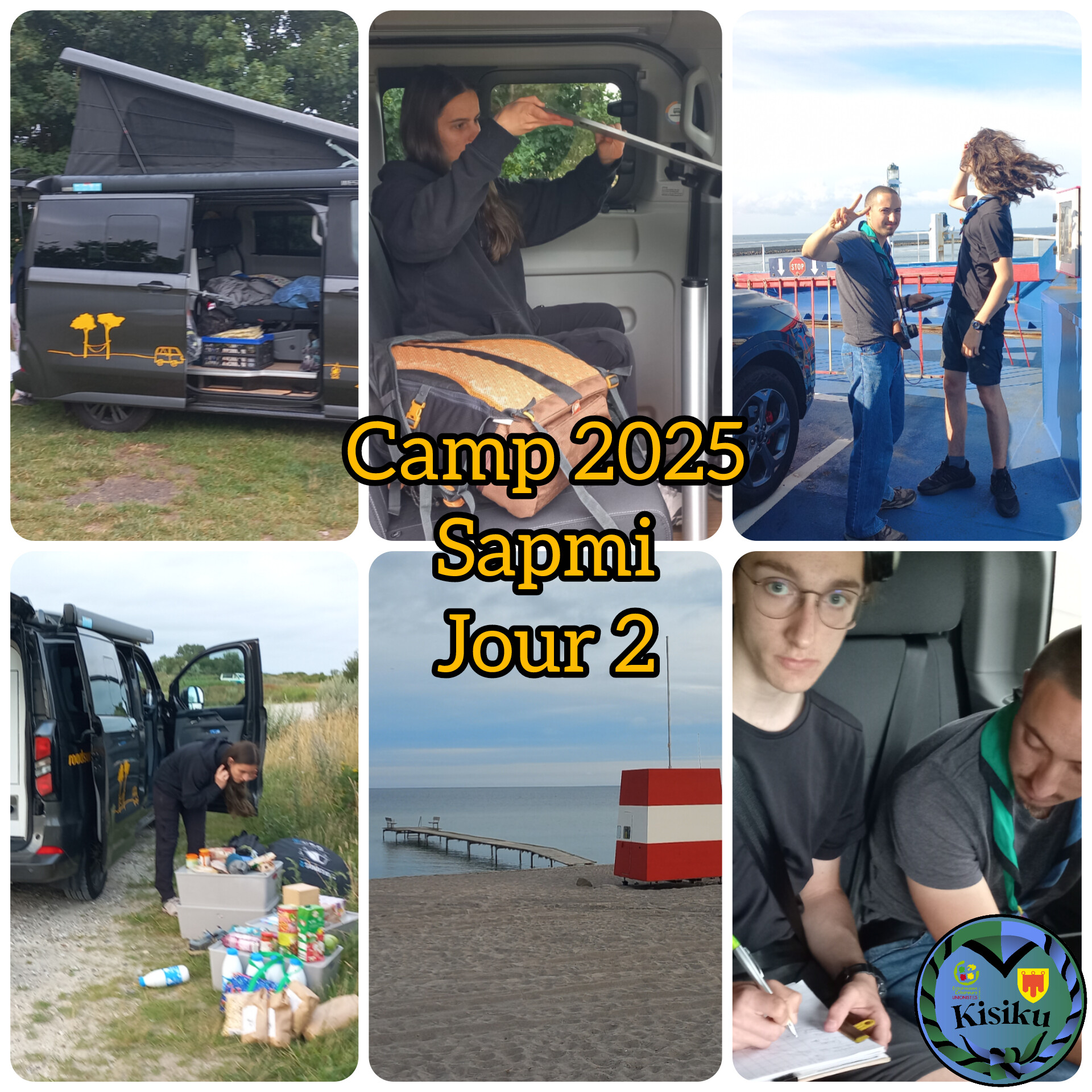 Camp Kisiku 2025 Sapmi – Jour 02 Kassel – Copenhague