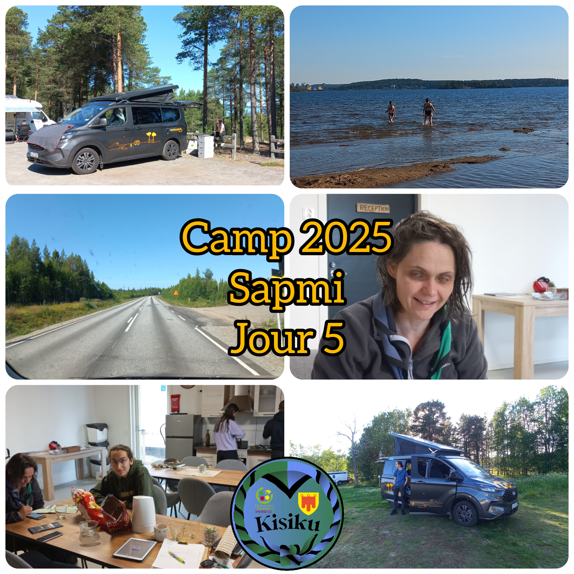 Camp Kisiku 2025 Sapmi – Jour 05 Lulea – Inari