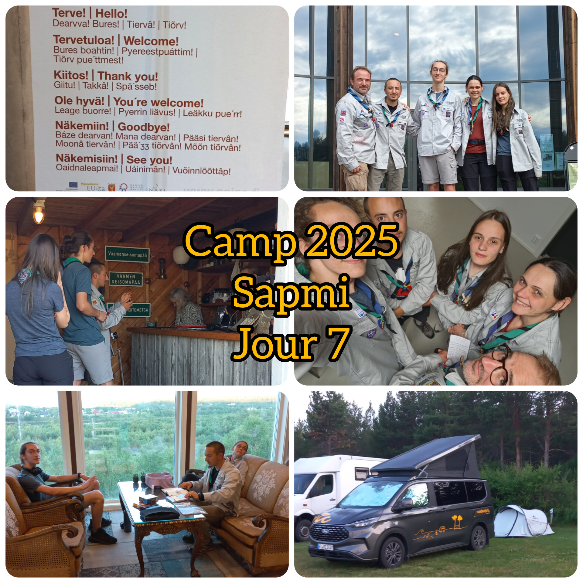 Camp Kisiku 2025 Sapmi – Jour 07 Inari – Karasjok