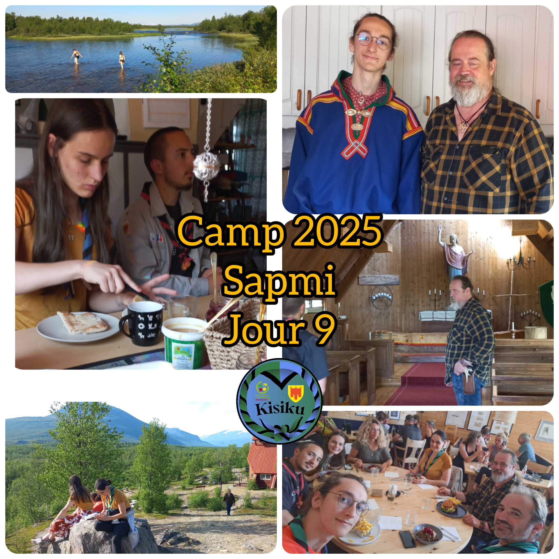 Camp Kisiku 2025 Sapmi – Jour 09 Nikkaluokta