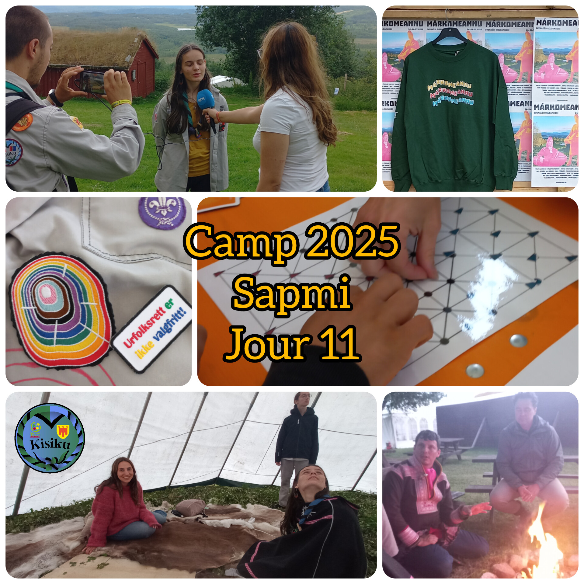 Camp Kisiku 2025 Sapmi – Jour 11 Festival Markomeannu