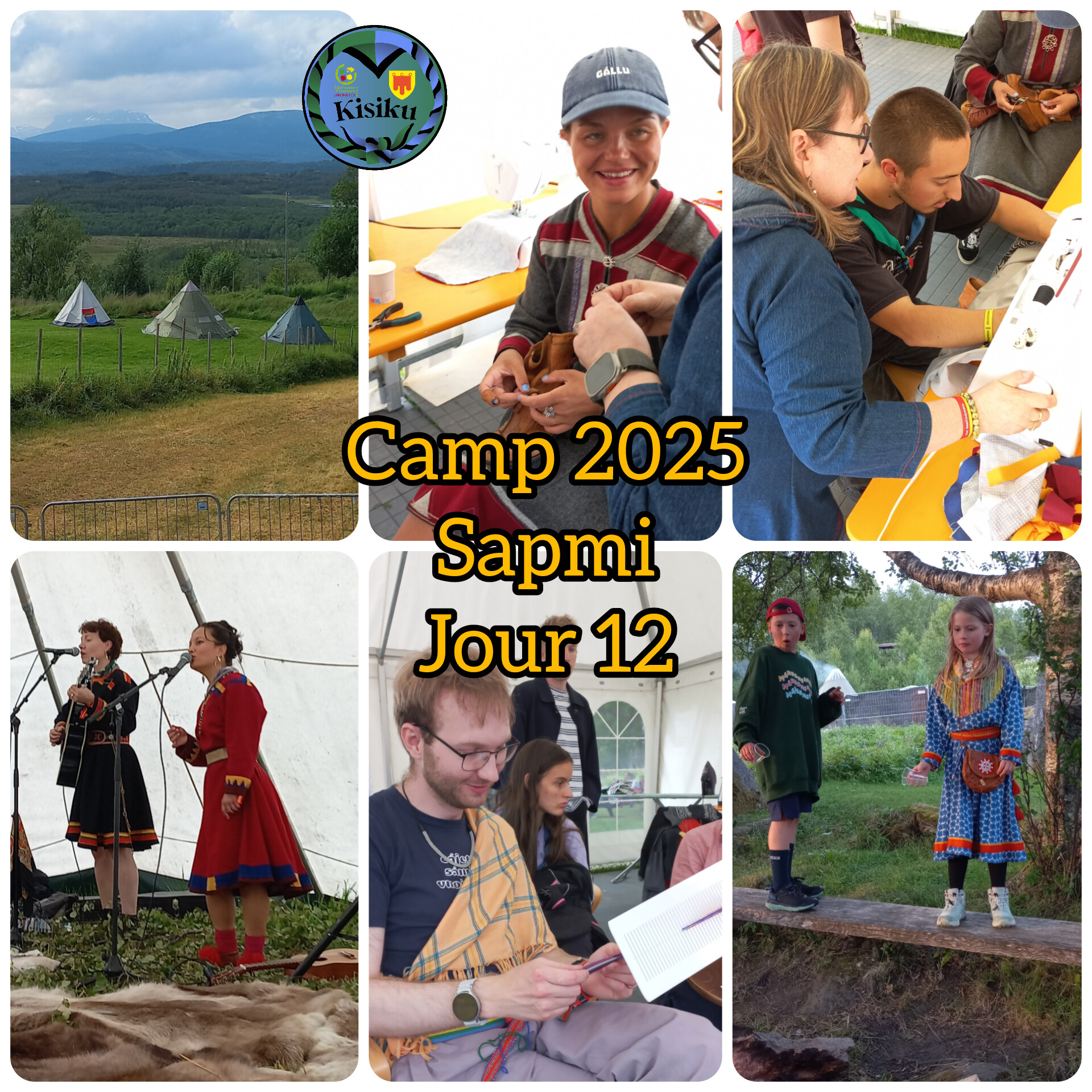 Camp Kisiku 2025 Sapmi – Jour 12 Festival Markomeannu