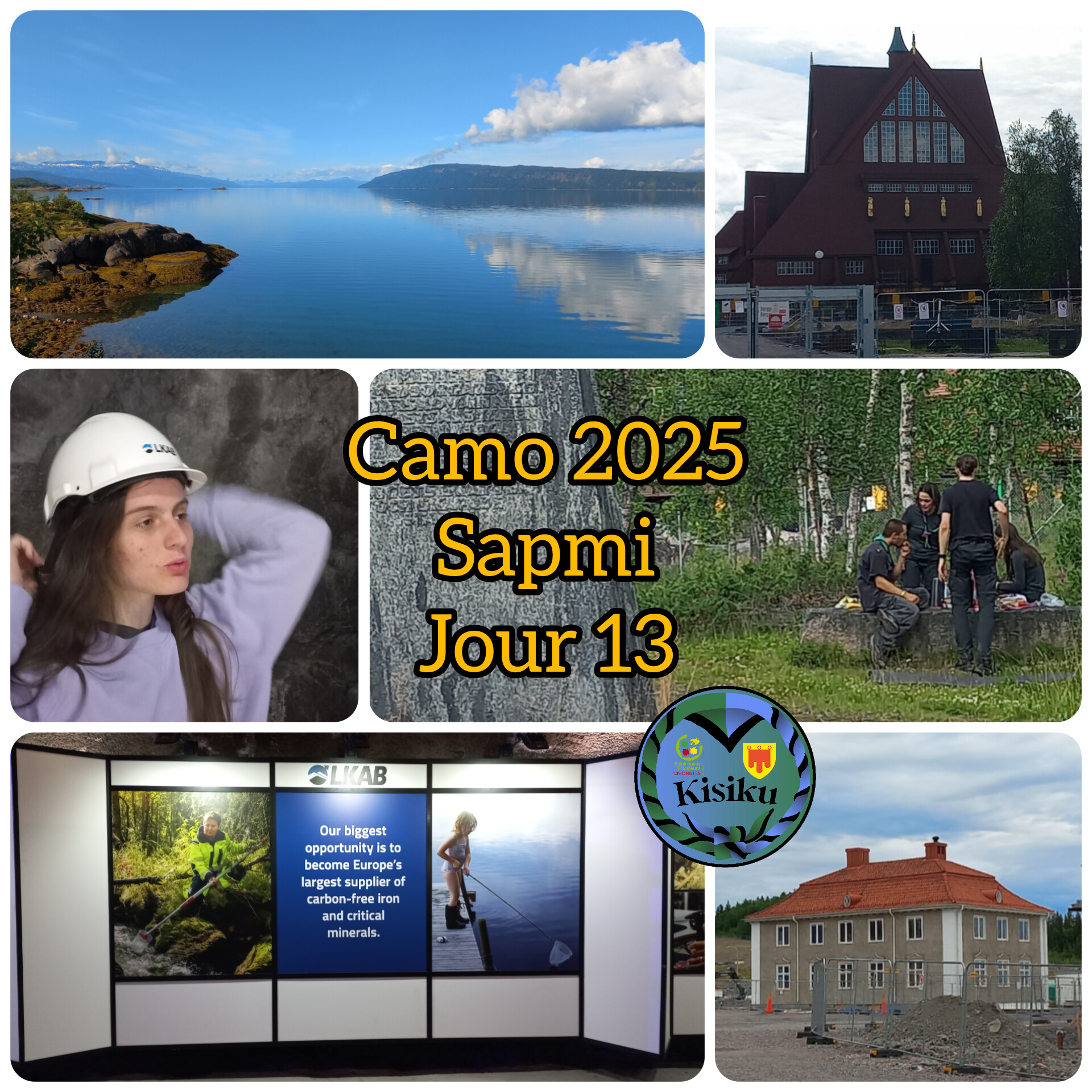 Camp Kisiku 2025 Sapmi – Jour 13 – Kiruna