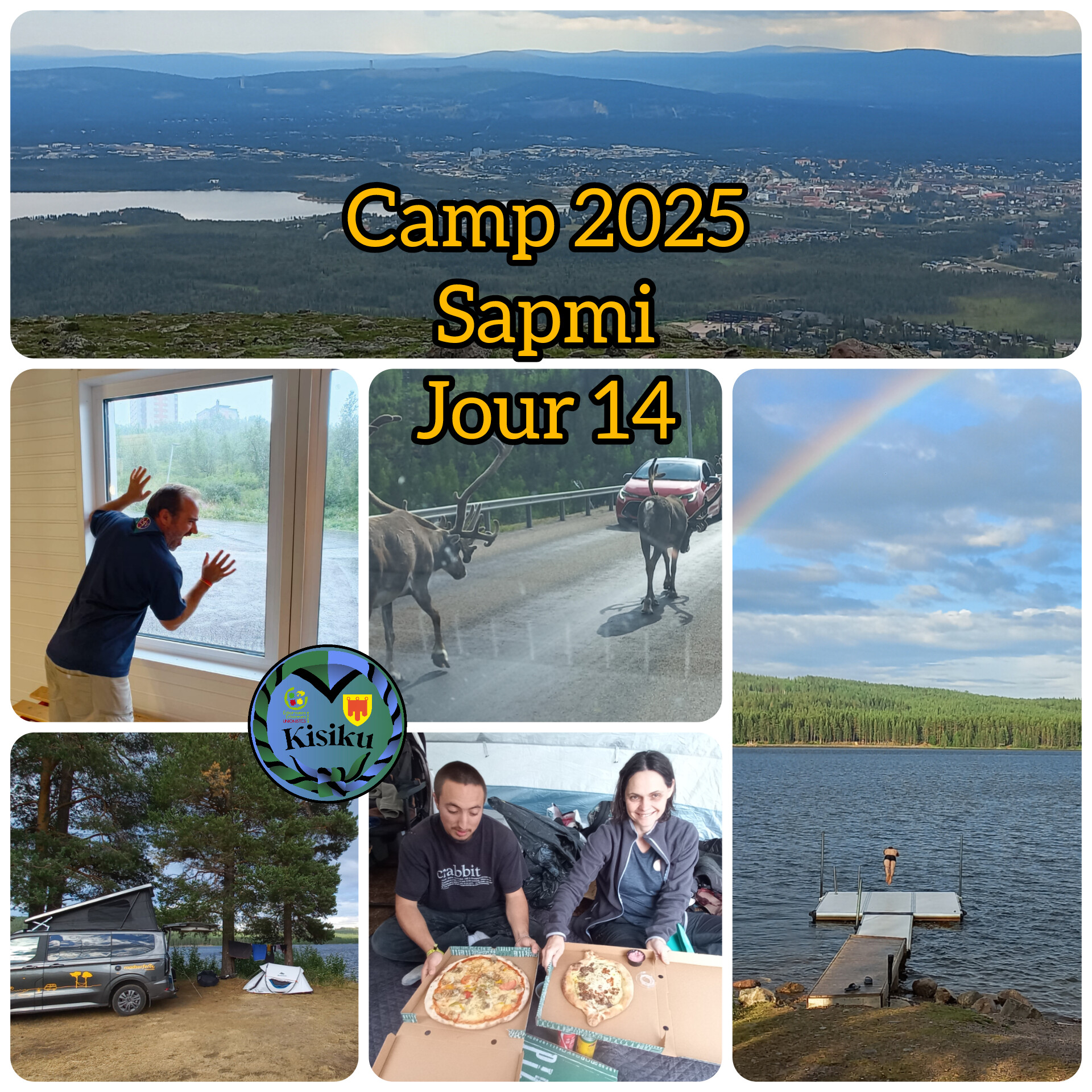 Camp Kisiku 2025 Sapmi – Jour 14 – Kiruna – Jokkmokk