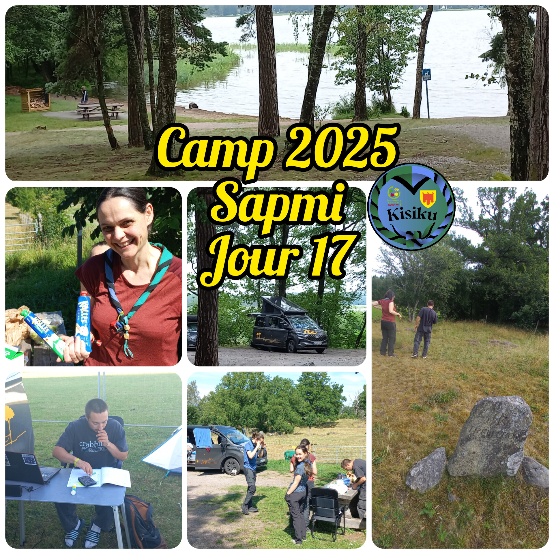 Camp Kisiku 2025 Sapmi – Jour 17 Björnöbadet – Copenhague